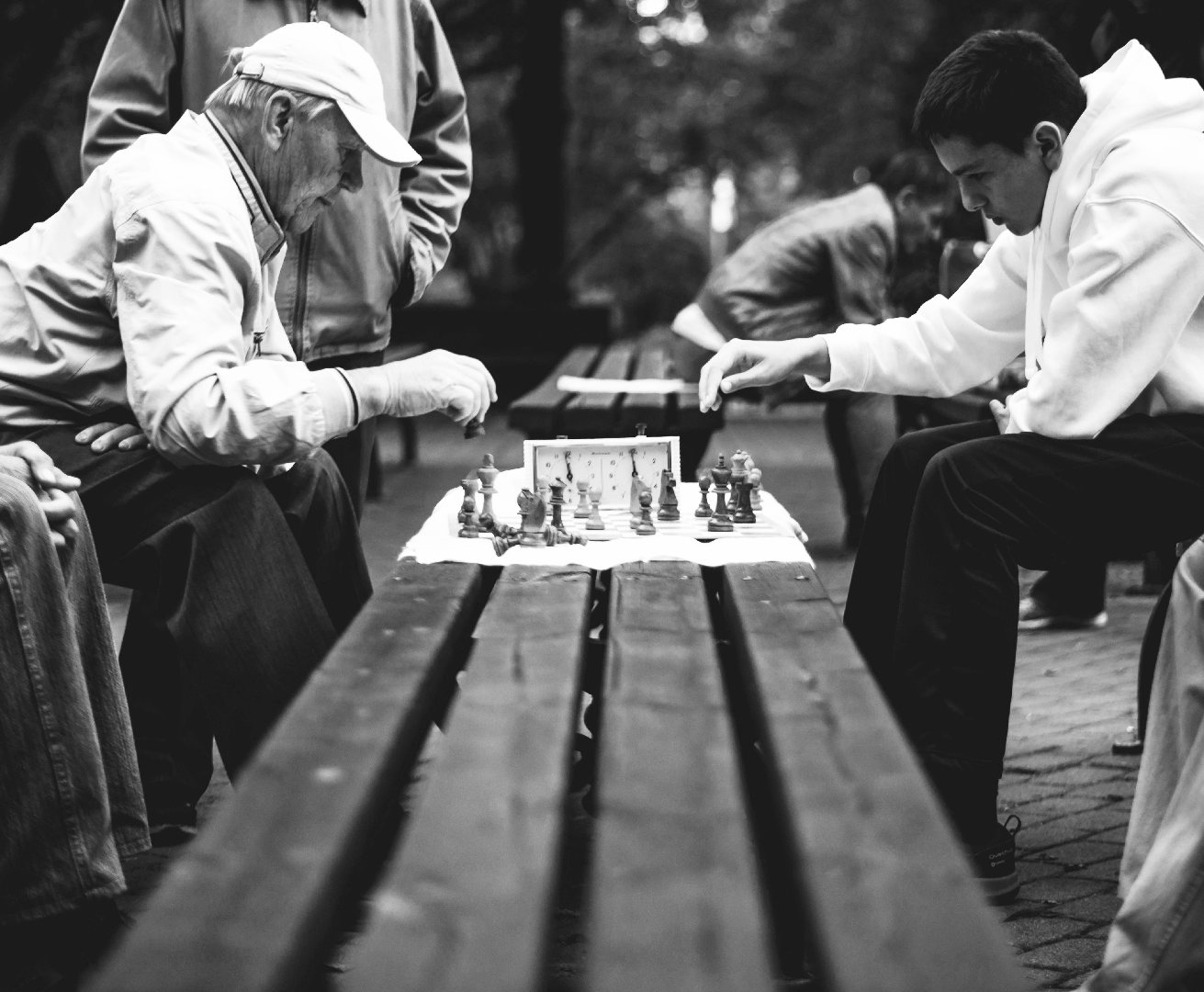 People playing chess
